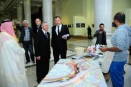 Photo report: Saudi Arabia art exhibition at the Museum of fine arts of Turkmenistan