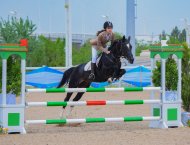 Show jumping competitions were held in Ashgabat