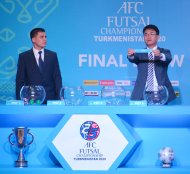 Photo story: A draw ceremony for the 2020 Asian Futsal Championship was held in Ashgabat