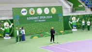 Фоторепортаж с церемонии закрытия турнира Ashgabat Open 2024 по теннису