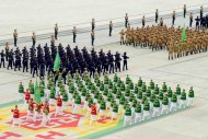 Photos: Military parade in honor of the 30th anniversary of independence of Turkmenistan