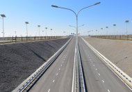 Photoreport from the opening ceremony of the first section of the Ashgabat-Turkmenabat highway