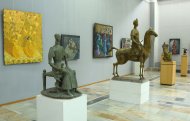 Personal exhibition of works by artists Yarmammedovs in Ashgabat