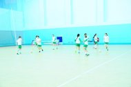 Photo report: Teams from Ashgabat and Ahal played in the final of the Futsal Cup of Turkmenistan among women's teams