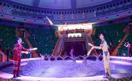 The State Circus of Turkmenistan hosted a performance in honor of the national holiday of the Turkmen horse