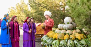 Harvest Festival is widely celebrated in Turkmenistan