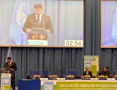 Turkmenistan took part in the 68th session of the Commission on Narcotic Drugs in Vienna