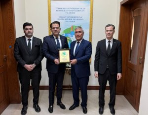 A meeting with the management of Tabani Group was held at the Embassy of Turkmenistan in Islamabad