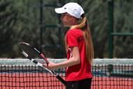 Fotoreportaž: 12 ýaşa çenli çagalaryň arasynda geçirilýän Merkezi Aziýanyň tennis çempionaty