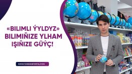 Have you ever shopped at the «Bilimli Ýyldyz» stationery center?