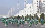 Photoreport: Mass bike ride dedicated to World Health Day took place in Ashgabat