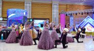 Exhibition of the shopping complex dedicated to the Day of the Turkmen Carpet in Ashgabat