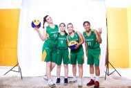 Photo report: The women's national team of Turkmenistan at the FIBA 3x3 U23 World Cup 2019