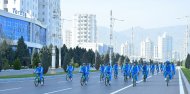 Photoreport: Mass bike ride dedicated to World Health Day took place in Ashgabat