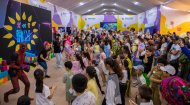 Kids Expo: Bebekler arasında yapılan emekleme yarışı