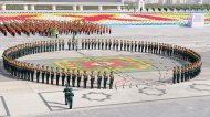 Parade in honor of the 31st anniversary of the independence of Turkmenistan was held in Turkmenistan