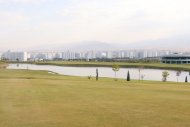 Photo report: Senior Vice President of Oil Search Limited Nigel Wilson visits Ashgabat Golf Club