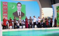 Ashgabat hosted the final round of the TV contest Ýaňlan, Diýarym!