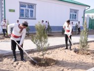 Fotoreportaž: Berkarar zaman şäher görnüşli täze döwrebap obasynyň açylyş dabarasy