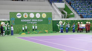 Tennis players Amangeldyev and Velibegov became winners of Ashgabat Open-2024 in doubles