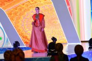 A display of national clothes was held in Turkmenabad