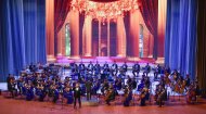 Fotoreportaž: Aşgabatda «Parahatçylyk sazy» atly festiwal tamamlandy