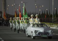 Photoreport: Military parade on the occasion of the 75th anniversary of the Victory in the Great Patriotic War of 1941-1945 in Ashgabat