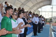 Fotoreportaž: Aşgabatda halkara tennis ýaryşynyň açylyş dabarasy boldy