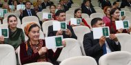 1530 people solemnly received the passport of a citizen of Turkmenistan