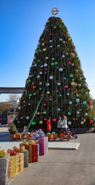 Ashgabat is ready to celebrate the New Year