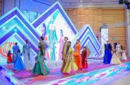 Exhibition of the shopping complex dedicated to the Day of the Turkmen Carpet in Ashgabat