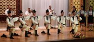 «Watan» kinokonsert merkezinde Rumyniýanyň «Transilwaniýa» folklor toparynyň konserti geçirildi