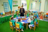 A drawing competition was held in the Ashgabat kindergarten 