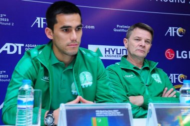 Photo report: Press conference of the national teams of Turkmenistan and Sri Lanka before the qualifying match of the World Cup 2022