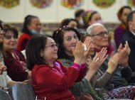 Aşgabatdaky Maýa Kulyýewa adyndaky konserwatoriýada kompozitor Rejep Rejepowyň hatyrasyna bagyşlanan konsert 