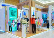 Exhibition of the shopping complex dedicated to the Day of the Turkmen Carpet in Ashgabat