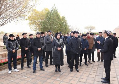 Participants of the Turkmen-Uzbek Friendship Festival visited the monuments of Kunyaurgench