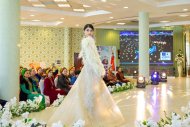 A show of women's clothing from leading national designers took place at the Ashgabat Fashion House