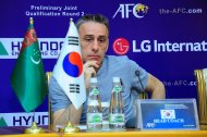 Photo report: Press conference of the national teams of Turkmenistan and Korea before the qualifying match of the 2022 FIFA World Cup