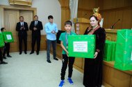 Photo report: Turkmenistan national football team (U-12) rewarded with valuable gifts in Ashgabat 