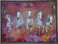 Exhibition-competition in honor of the Ahal-Teke Horse holiday  in Ashgabat