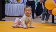 KidsExpo: çagalaryň arasynda geçirilen emedeklemek yaryşy