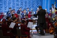 Aşgabatda italýan kompozitory we dirižýory Klaudio Wandelliniň konserti boldy