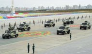 Photos: Military parade in honor of the 30th anniversary of independence of Turkmenistan