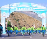 Photo report: A massive bike ride in honor of World Bicycle Day took place in Ashgabat