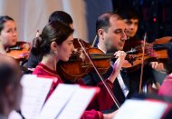 A concert dedicated to Makhtumkuli Fragi was held at the Mukams Palace in Ashgabat