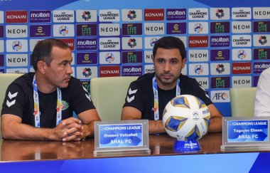 Press conference before the group stage match of the AFC Champions League 2023/24 