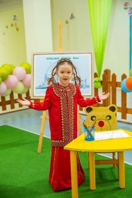 A drawing competition was held in the Ashgabat kindergarten 