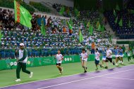 Aşgabatda tennis boýunça Merkezi Aziýanyň çempionatynyň ýapylyş dabarasy geçirildi