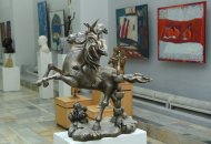 Personal exhibition of works by artists Yarmammedovs in Ashgabat